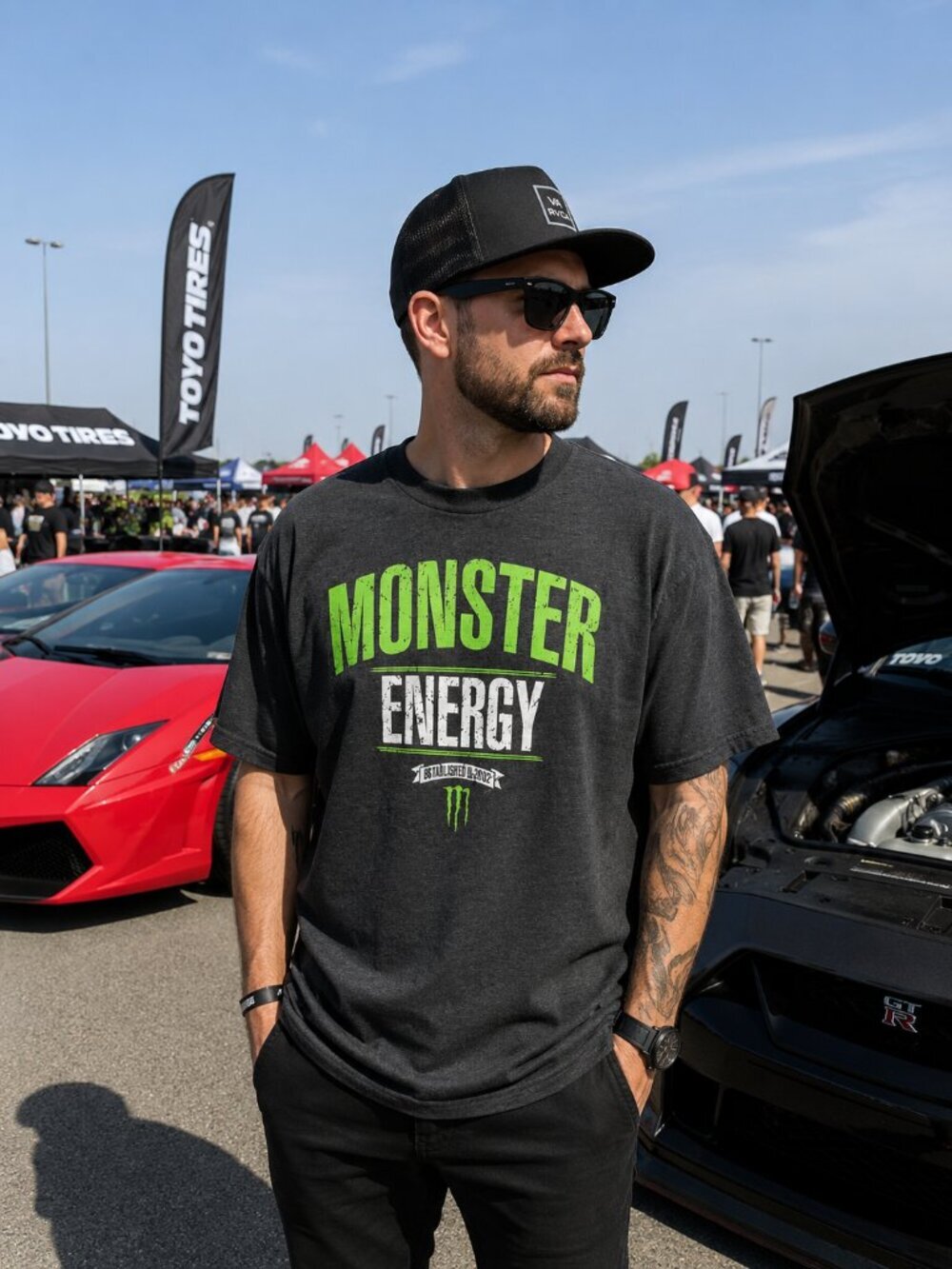 Mens Monster Energy TShirt (XL)